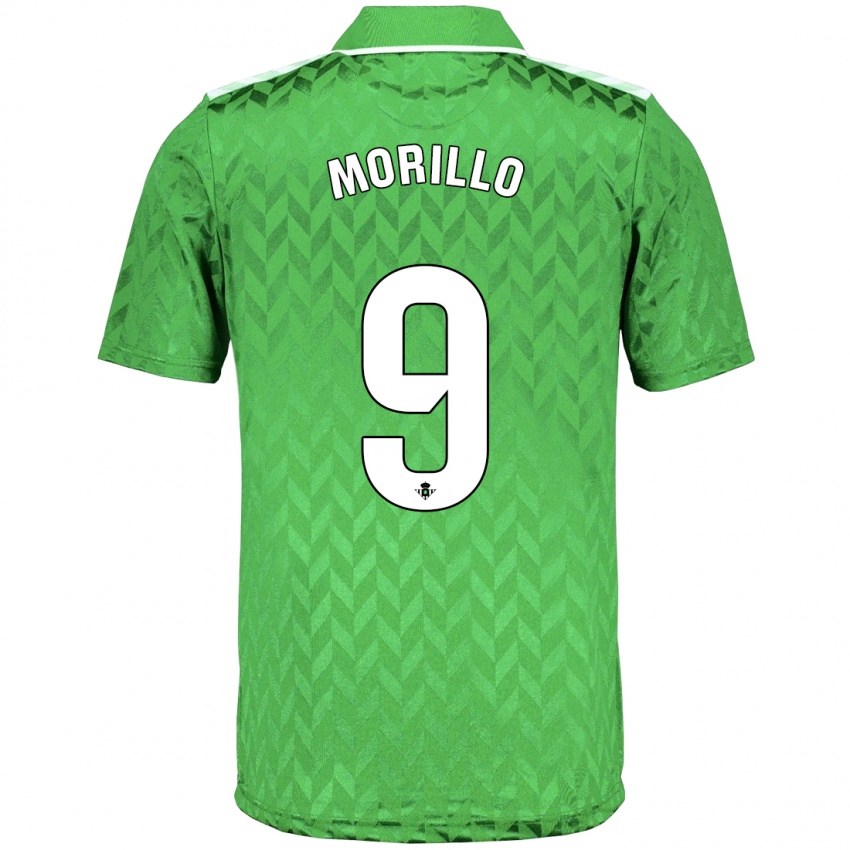 Niño Camiseta Manu Morillo #9 Verde 2ª Equipación 2023/24 La Camisa Perú