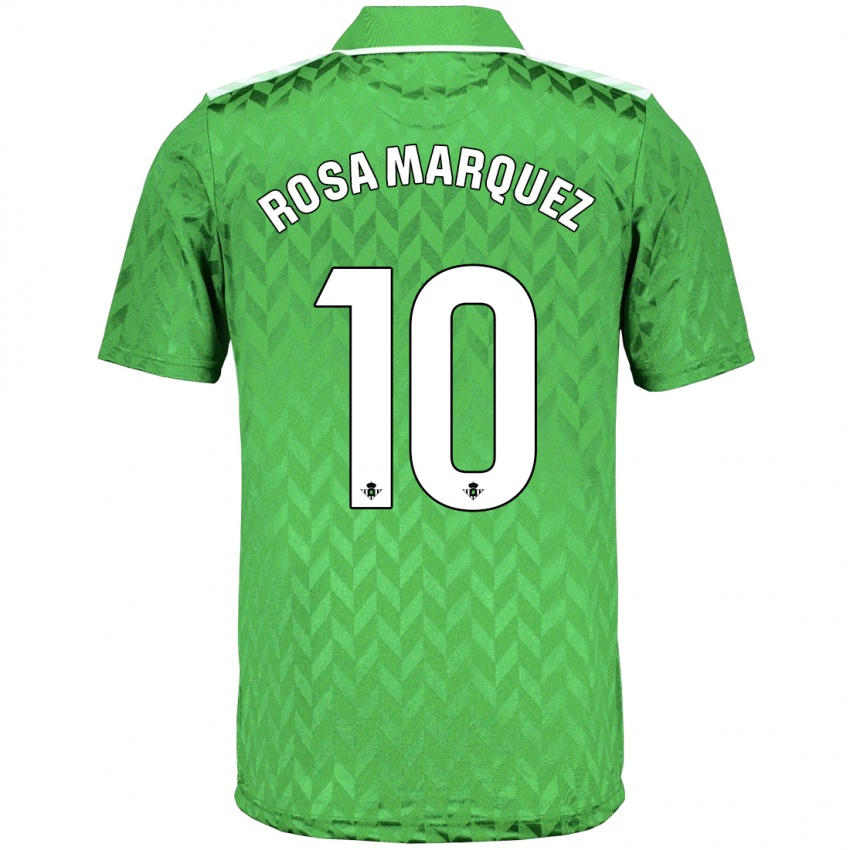 Niño Camiseta Rosa Márquez Baena #10 Verde 2ª Equipación 2023/24 La Camisa Perú