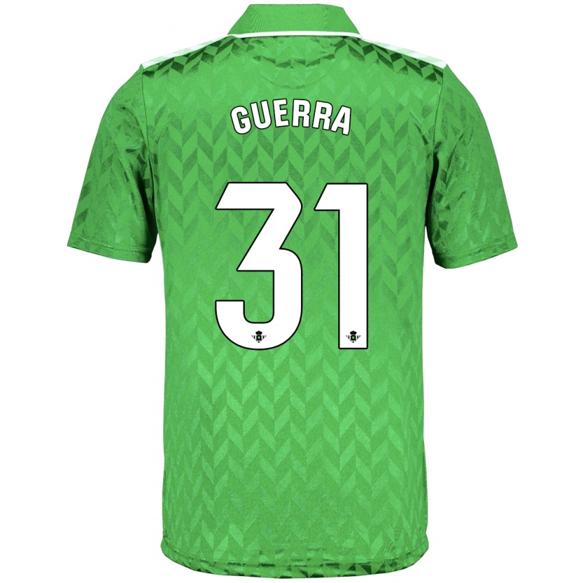 Niño Camiseta Ana Guerra Morcillo #31 Verde 2ª Equipación 2023/24 La Camisa Perú