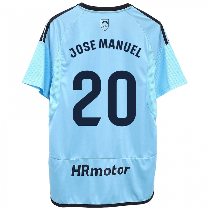 Niño Camiseta José Manuel Arnáiz #20 Azul 2ª Equipación 2023/24 La Camisa Perú