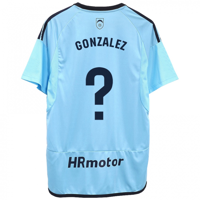 Niño Camiseta Iker González #0 Azul 2ª Equipación 2023/24 La Camisa Perú