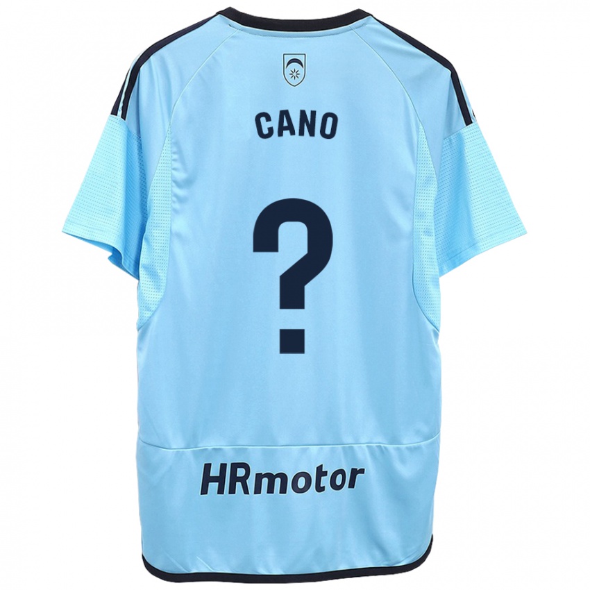 Niño Camiseta Javi Caño #0 Azul 2ª Equipación 2023/24 La Camisa Perú