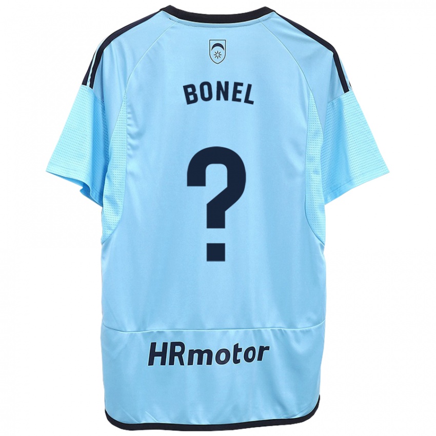 Niño Camiseta Aimar Bonel #0 Azul 2ª Equipación 2023/24 La Camisa Perú