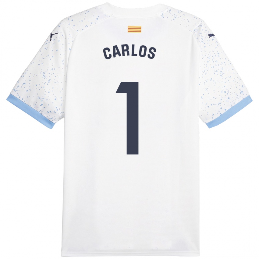 Niño Camiseta Juan Carlos #1 Blanco 2ª Equipación 2023/24 La Camisa Perú