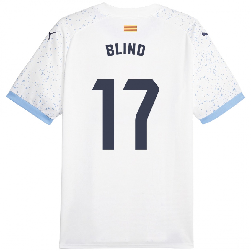 Niño Camiseta Daley Blind #17 Blanco 2ª Equipación 2023/24 La Camisa Perú