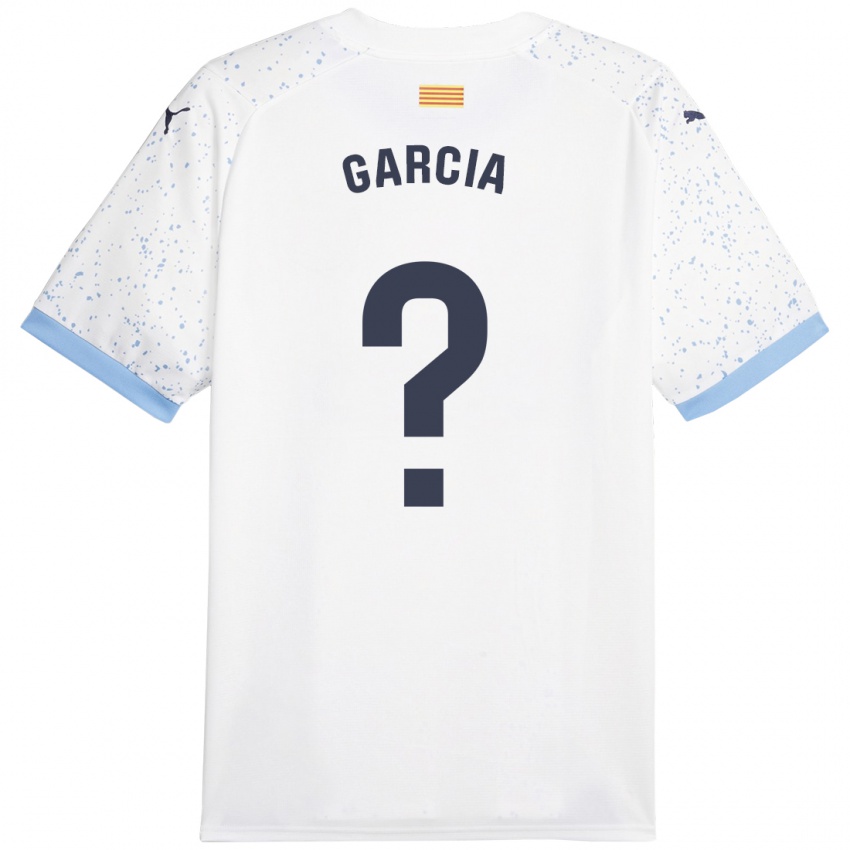 Niño Camiseta Jastin García #0 Blanco 2ª Equipación 2023/24 La Camisa Perú