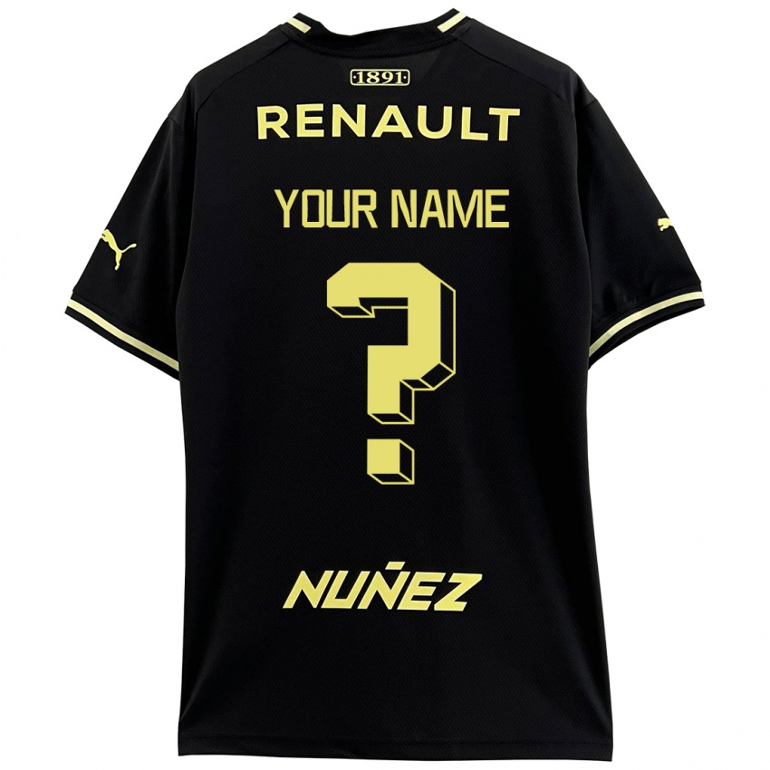 Niño Camiseta Su Nombre #0 Negro 2ª Equipación 2023/24 La Camisa Perú