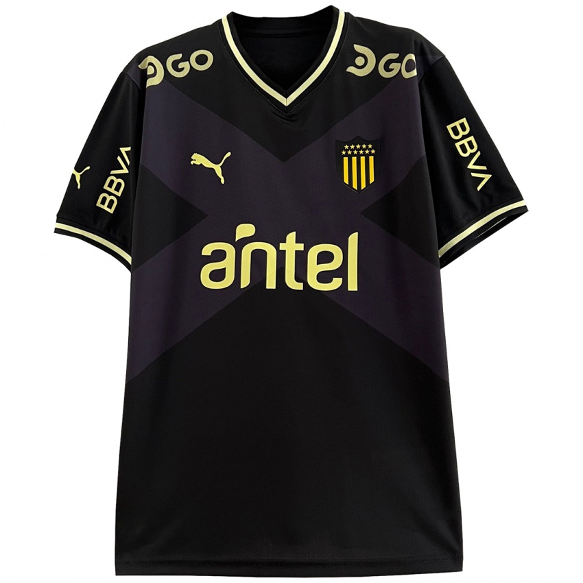 Niño Camiseta Su Nombre #0 Negro 2ª Equipación 2023/24 La Camisa Perú