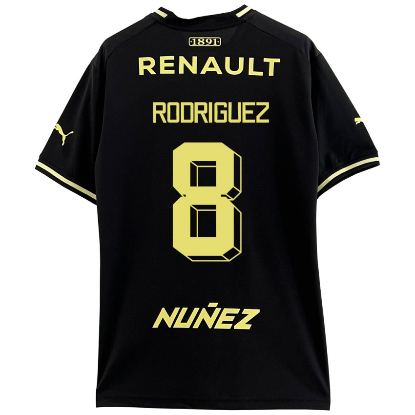 Niño Camiseta Sebastián Rodríguez #8 Negro 2ª Equipación 2023/24 La Camisa Perú