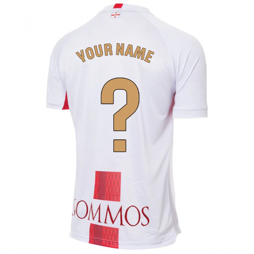 Niño Camiseta Su Nombre #0 Blanco 2ª Equipación 2023/24 La Camisa Perú