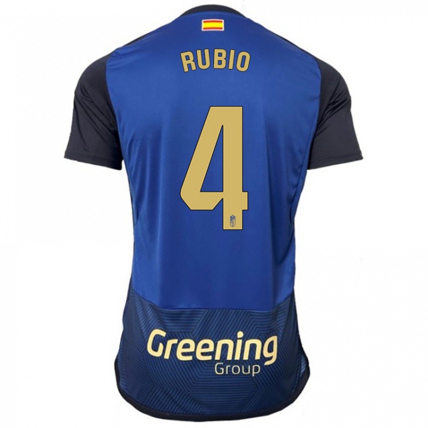 Niño Camiseta Miguel Rubio #4 Armada 2ª Equipación 2023/24 La Camisa Perú