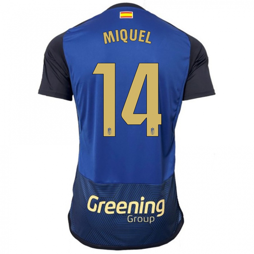 Niño Camiseta Ignasi Miquel #14 Armada 2ª Equipación 2023/24 La Camisa Perú