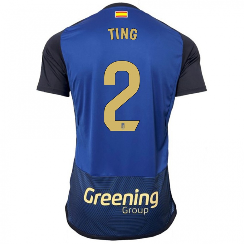 Niño Camiseta Xie Ting #2 Armada 2ª Equipación 2023/24 La Camisa Perú