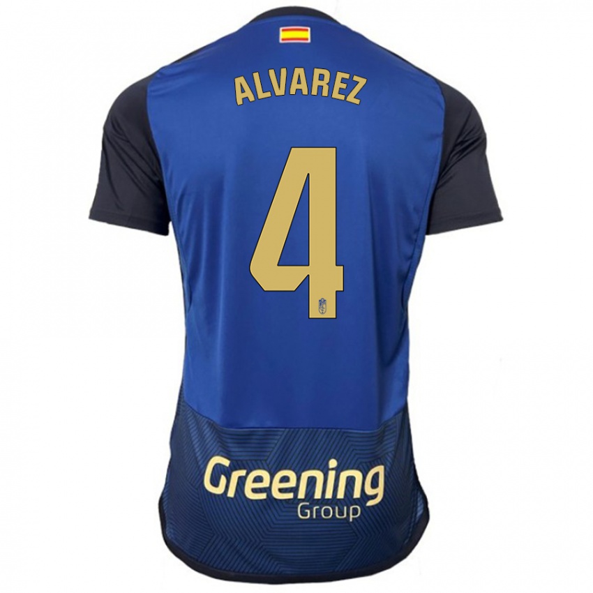 Niño Camiseta Isabel Álvarez #4 Armada 2ª Equipación 2023/24 La Camisa Perú