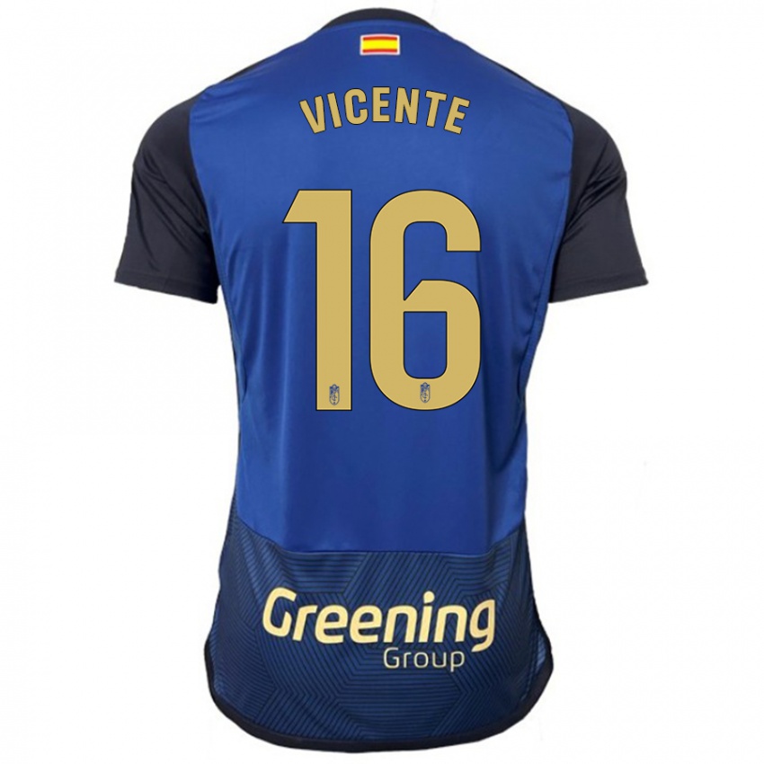 Niño Camiseta Nerea Vicente #16 Armada 2ª Equipación 2023/24 La Camisa Perú