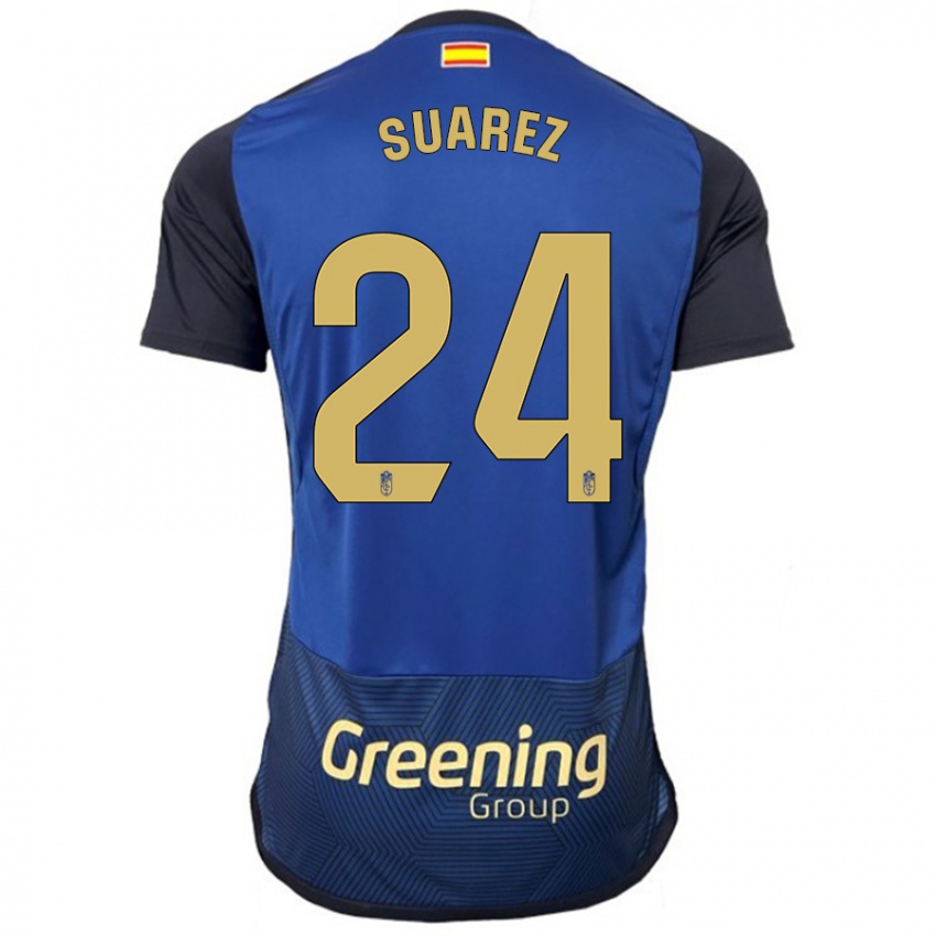 Niño Camiseta Carlota Suárez #24 Armada 2ª Equipación 2023/24 La Camisa Perú