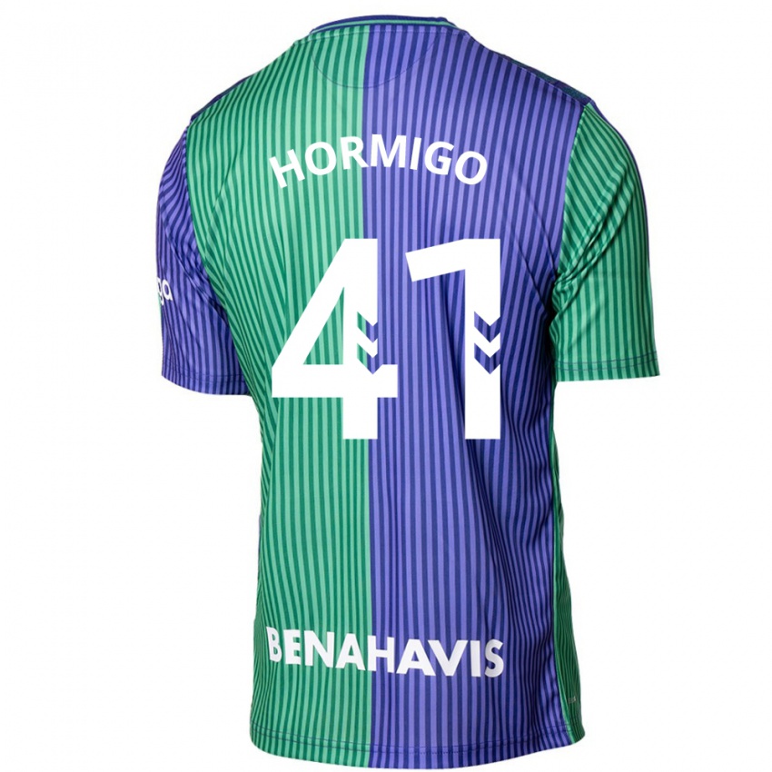 Niño Camiseta Cintia Hormigo #41 Verde Azul 2ª Equipación 2023/24 La Camisa Perú