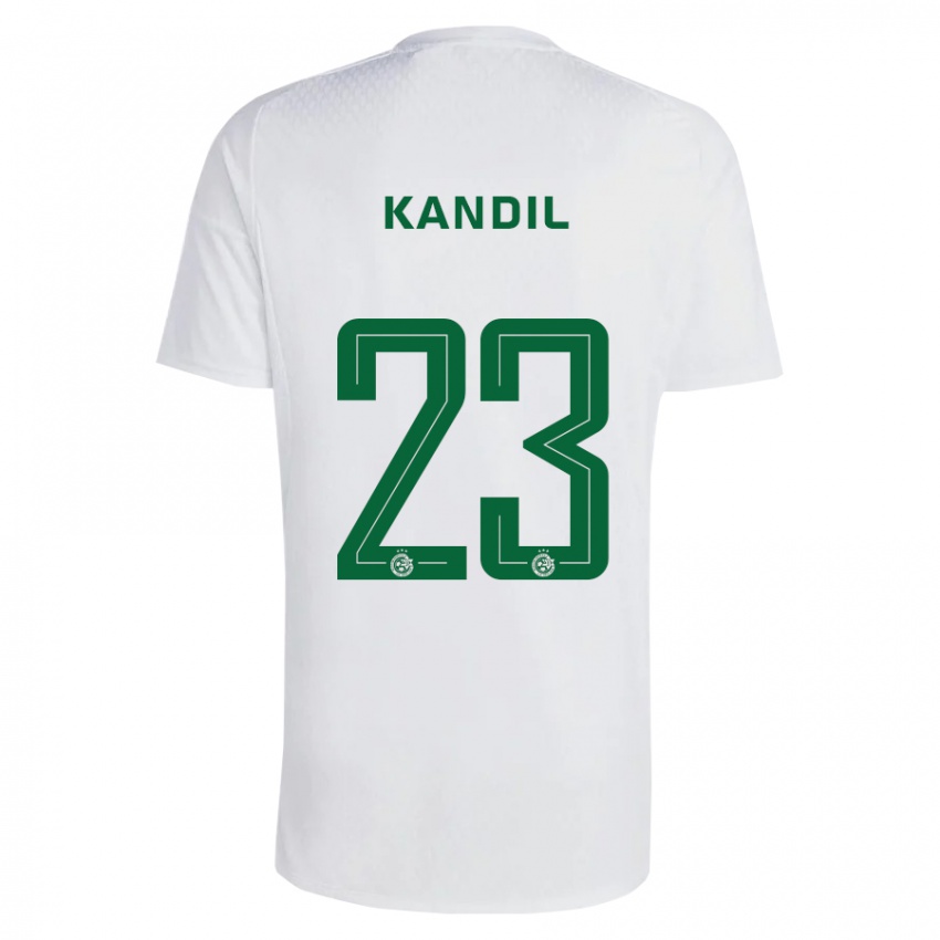 Niño Camiseta Maor Kandil #23 Verde Azul 2ª Equipación 2023/24 La Camisa Perú