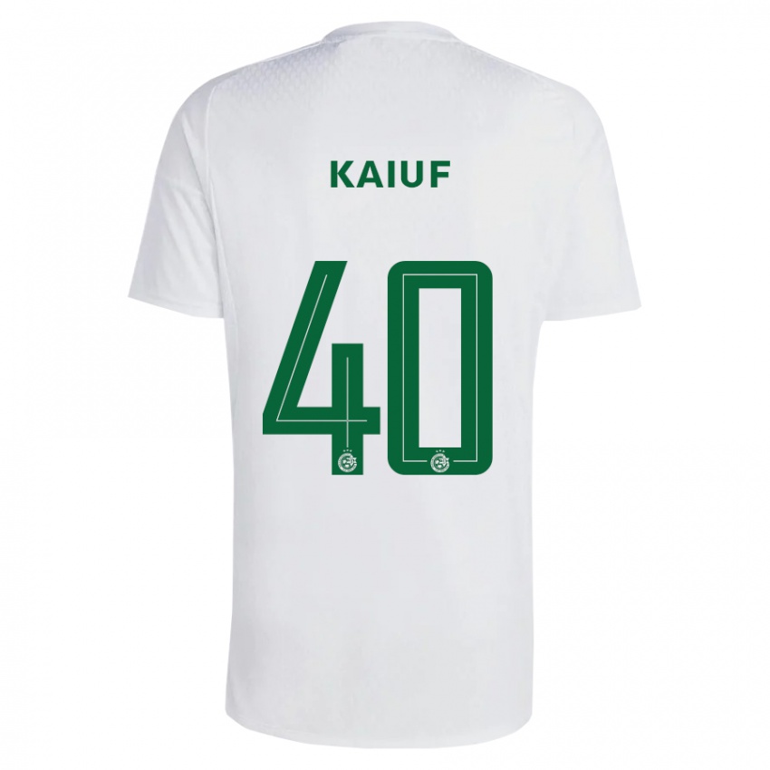 Niño Camiseta Sharif Kaiuf #40 Verde Azul 2ª Equipación 2023/24 La Camisa Perú