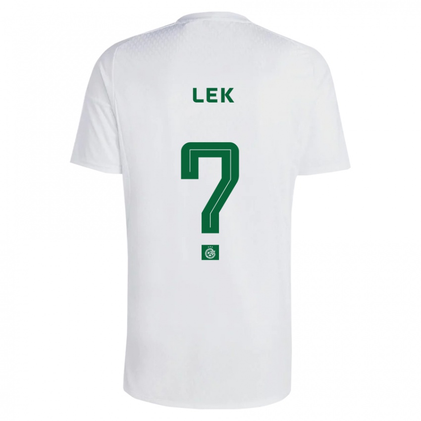 Niño Camiseta Einan Lek #0 Verde Azul 2ª Equipación 2023/24 La Camisa Perú