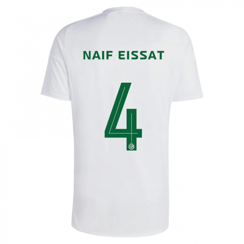 Niño Camiseta Lisav Naif Eissat #4 Verde Azul 2ª Equipación 2023/24 La Camisa Perú