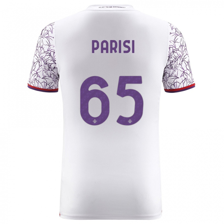 Niño Camiseta Fabiano Parisi #65 Blanco 2ª Equipación 2023/24 La Camisa Perú