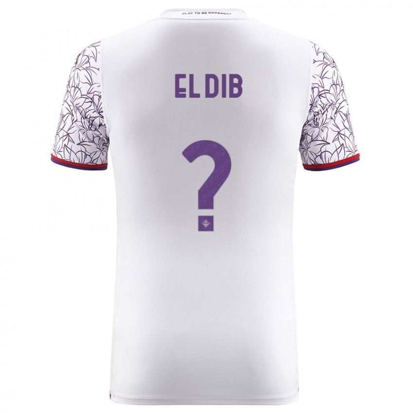 Niño Camiseta Karim El Dib #0 Blanco 2ª Equipación 2023/24 La Camisa Perú