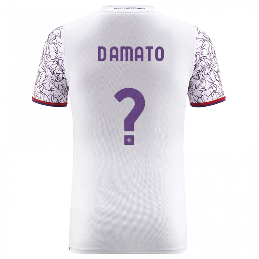 Niño Camiseta Gabriele D'amato #0 Blanco 2ª Equipación 2023/24 La Camisa Perú