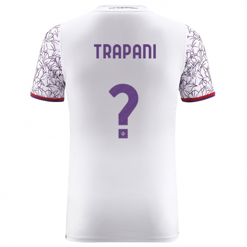 Niño Camiseta Niccolò Trapani #0 Blanco 2ª Equipación 2023/24 La Camisa Perú