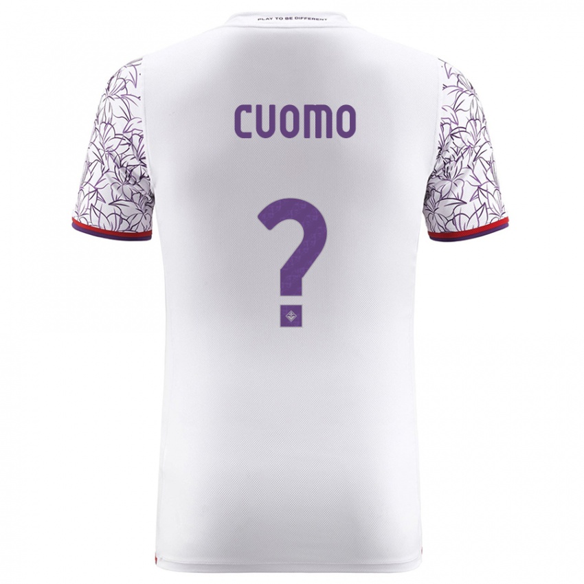 Niño Camiseta Raffaele Cuomo #0 Blanco 2ª Equipación 2023/24 La Camisa Perú