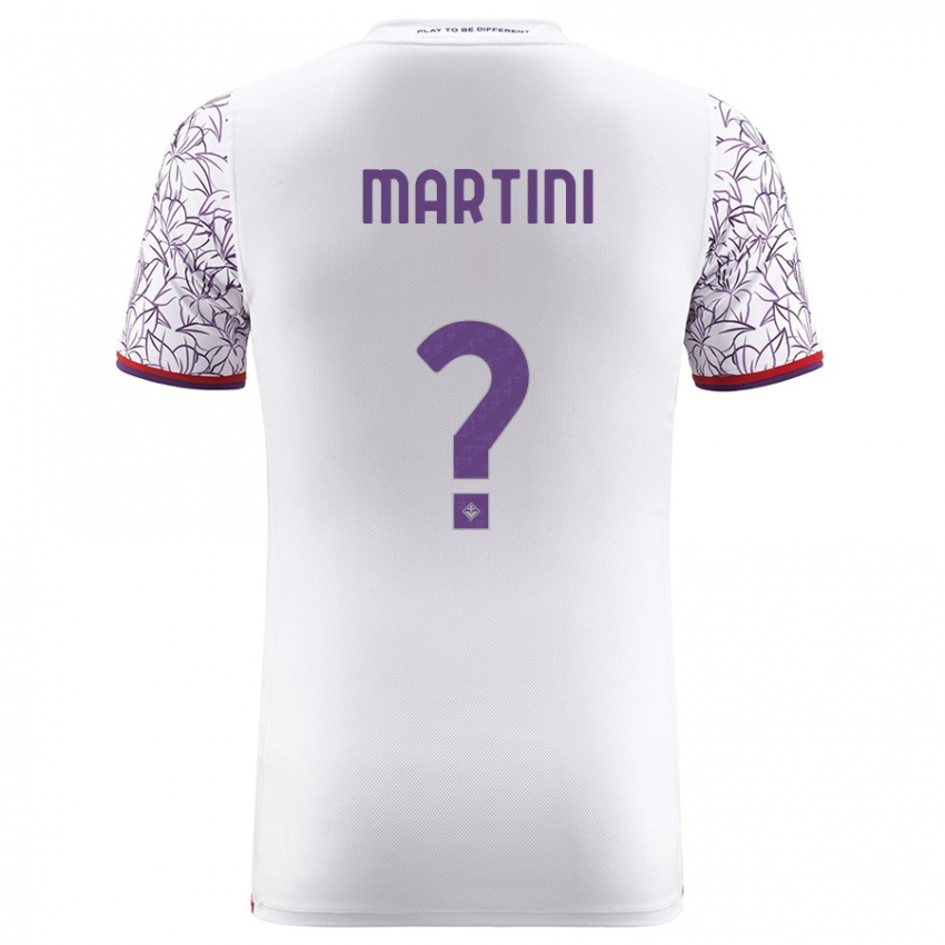 Niño Camiseta Niko Martini #0 Blanco 2ª Equipación 2023/24 La Camisa Perú