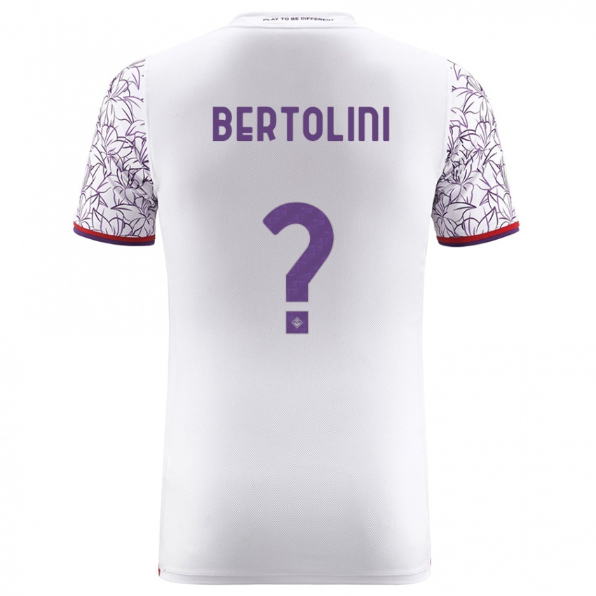 Niño Camiseta Gabriele Bertolini #0 Blanco 2ª Equipación 2023/24 La Camisa Perú