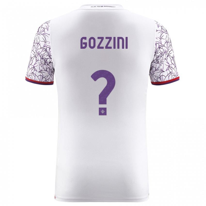 Niño Camiseta Gozzini #0 Blanco 2ª Equipación 2023/24 La Camisa Perú