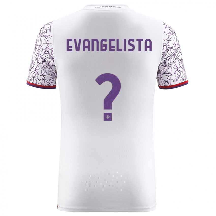 Niño Camiseta Carlo Evangelista #0 Blanco 2ª Equipación 2023/24 La Camisa Perú