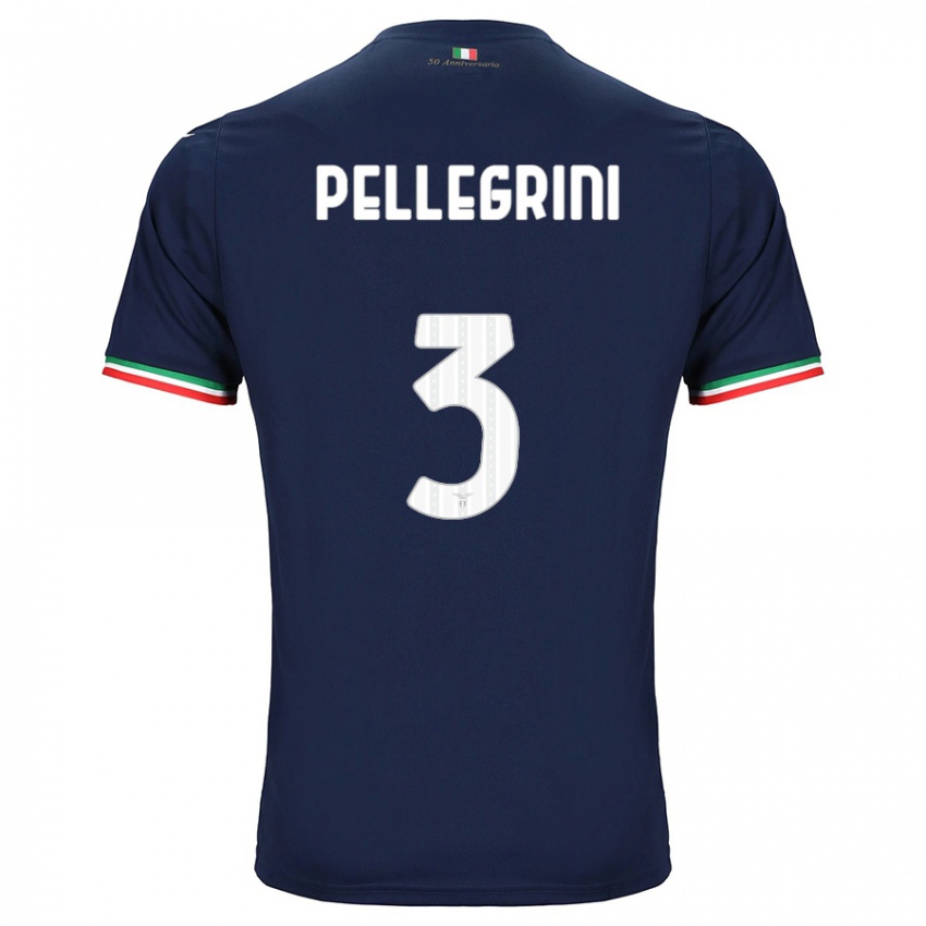 Niño Camiseta Luca Pellegrini #3 Armada 2ª Equipación 2023/24 La Camisa Perú