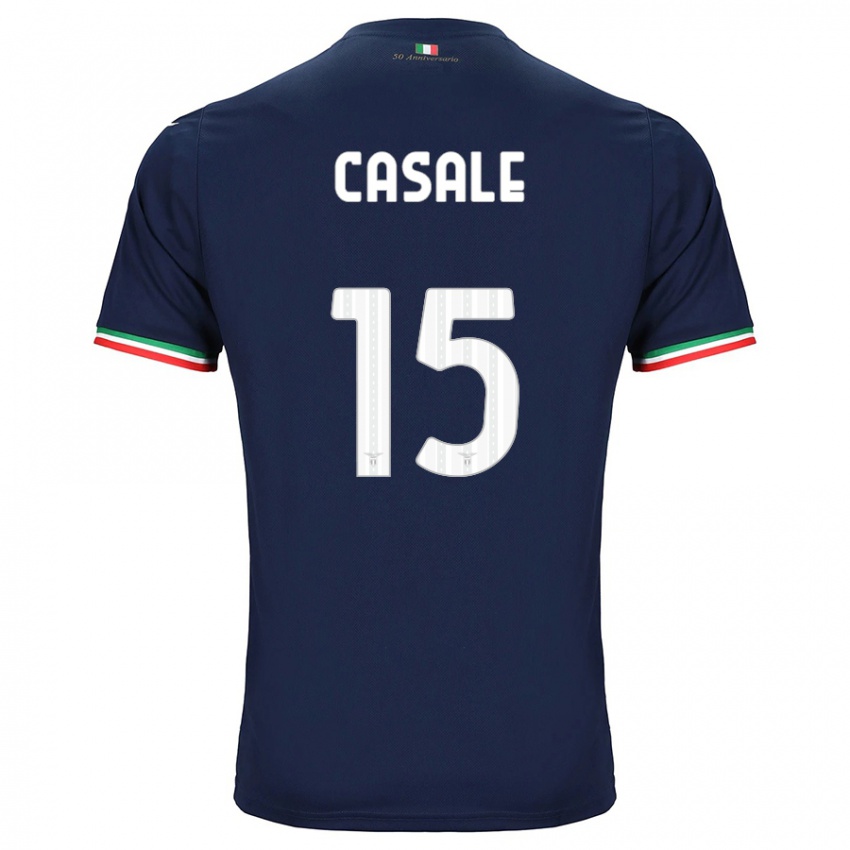 Niño Camiseta Nicolò Casale #15 Armada 2ª Equipación 2023/24 La Camisa Perú