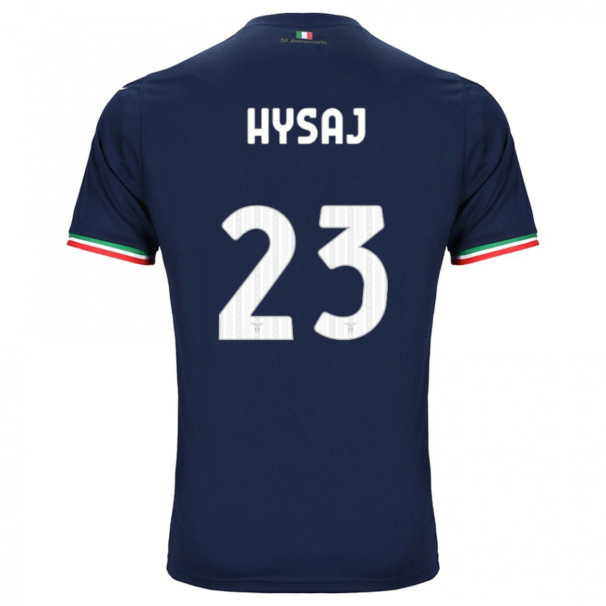 Niño Camiseta Elseid Hysaj #23 Armada 2ª Equipación 2023/24 La Camisa Perú