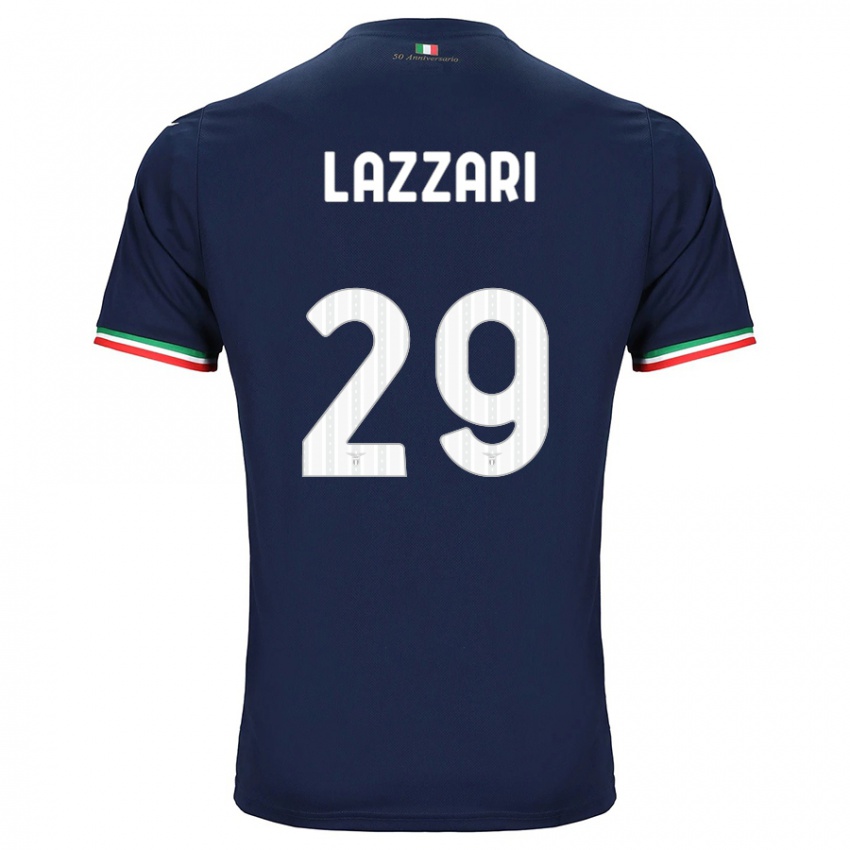 Niño Camiseta Manuel Lazzari #29 Armada 2ª Equipación 2023/24 La Camisa Perú