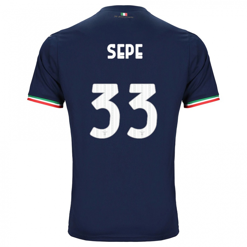 Niño Camiseta Luigi Sepe #33 Armada 2ª Equipación 2023/24 La Camisa Perú