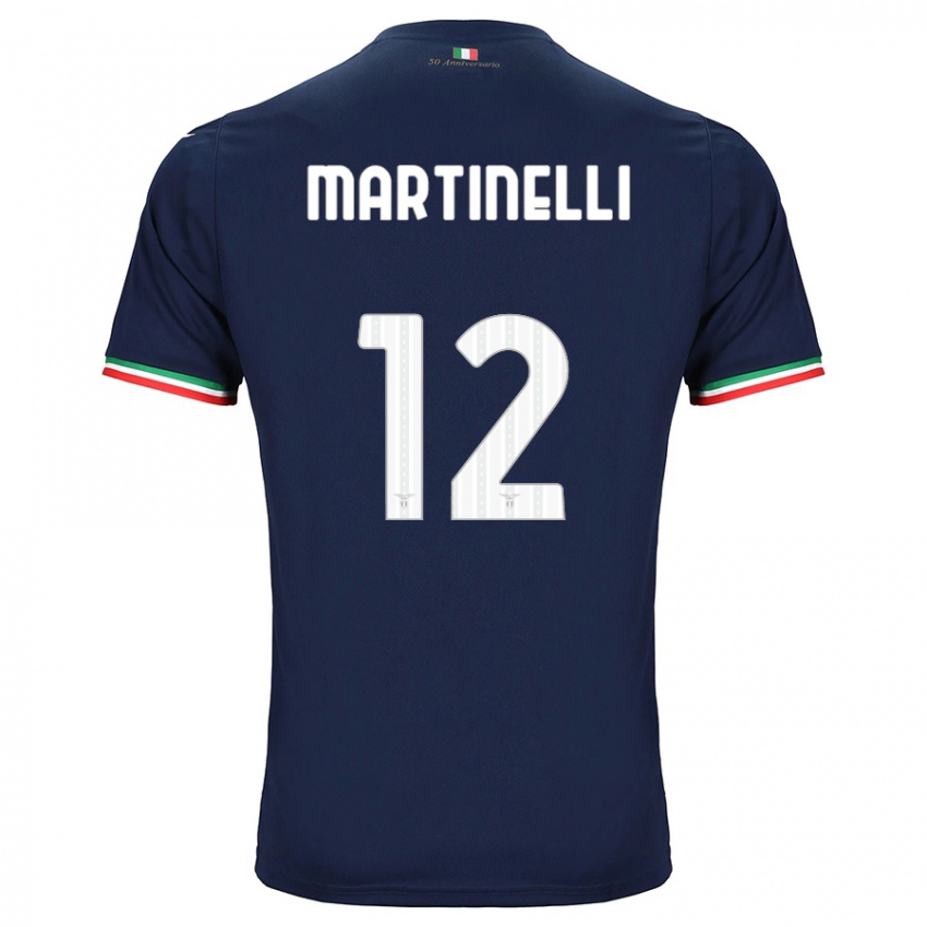 Niño Camiseta Leonardo Martinelli #12 Armada 2ª Equipación 2023/24 La Camisa Perú