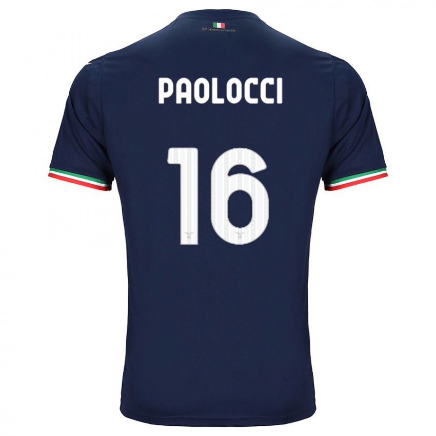 Niño Camiseta Gabriele Paolocci #16 Armada 2ª Equipación 2023/24 La Camisa Perú