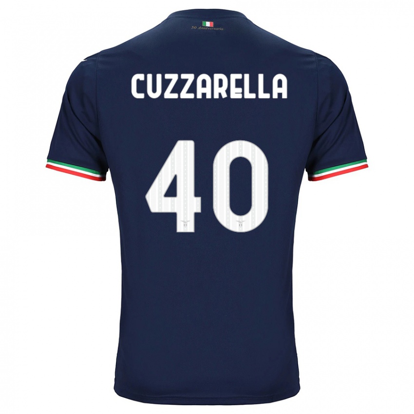 Niño Camiseta Cristian Cuzzarella #40 Armada 2ª Equipación 2023/24 La Camisa Perú