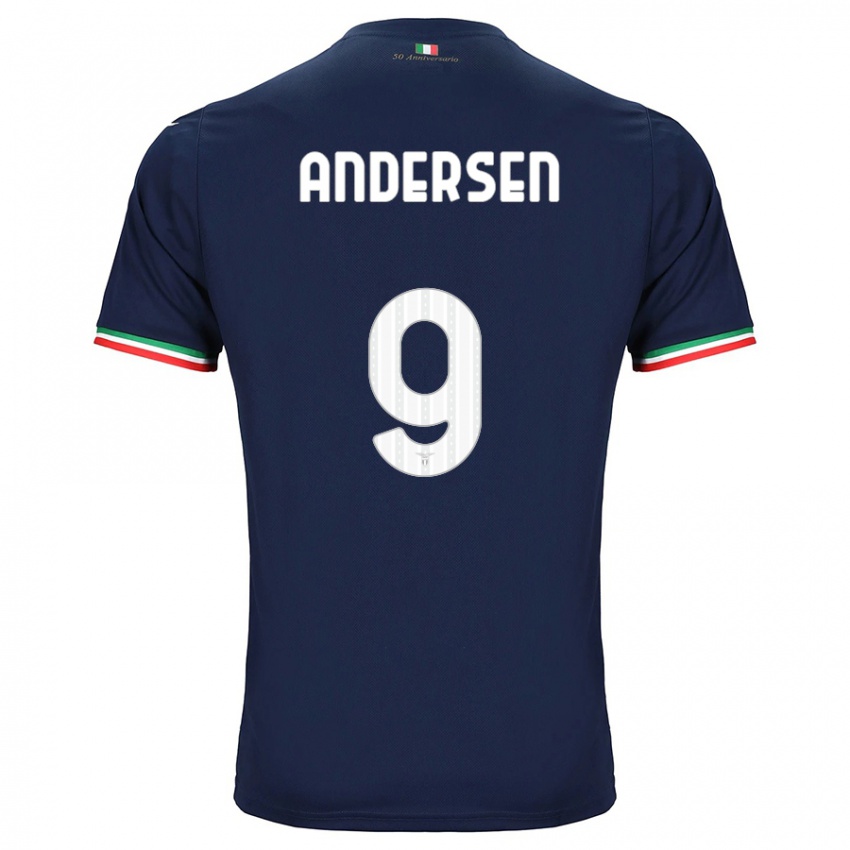 Niño Camiseta Signe Holt Andersen #9 Armada 2ª Equipación 2023/24 La Camisa Perú