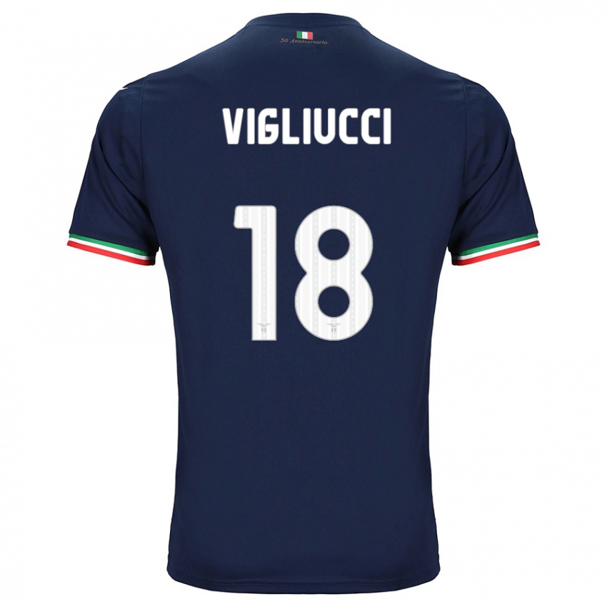 Niño Camiseta Chiara Vigliucci #18 Armada 2ª Equipación 2023/24 La Camisa Perú