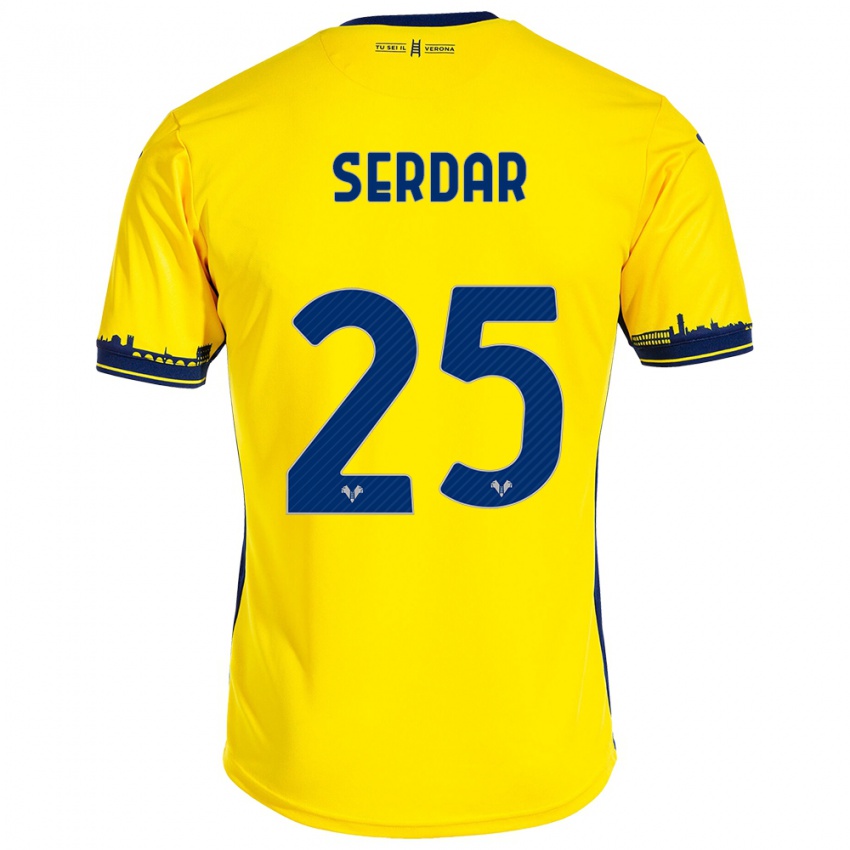 Niño Camiseta Suat Serdar #25 Amarillo 2ª Equipación 2023/24 La Camisa Perú