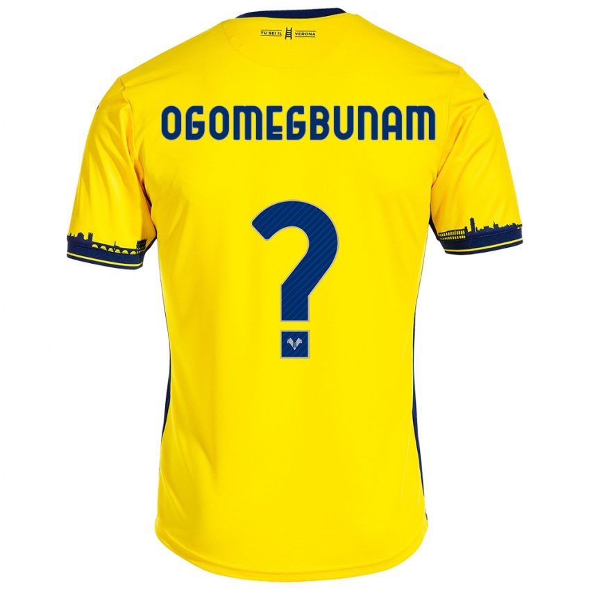 Niño Camiseta Izu Ogomegbunam #0 Amarillo 2ª Equipación 2023/24 La Camisa Perú