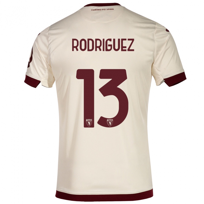 Niño Camiseta Ricardo Rodríguez #13 Champán 2ª Equipación 2023/24 La Camisa Perú