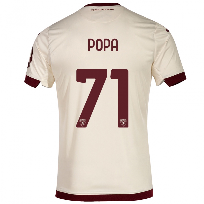 Niño Camiseta Mihai Popa #71 Champán 2ª Equipación 2023/24 La Camisa Perú