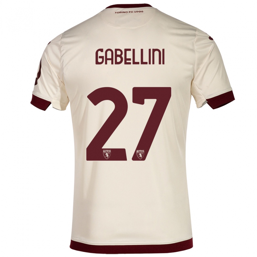 Niño Camiseta Tommaso Gabellini #27 Champán 2ª Equipación 2023/24 La Camisa Perú