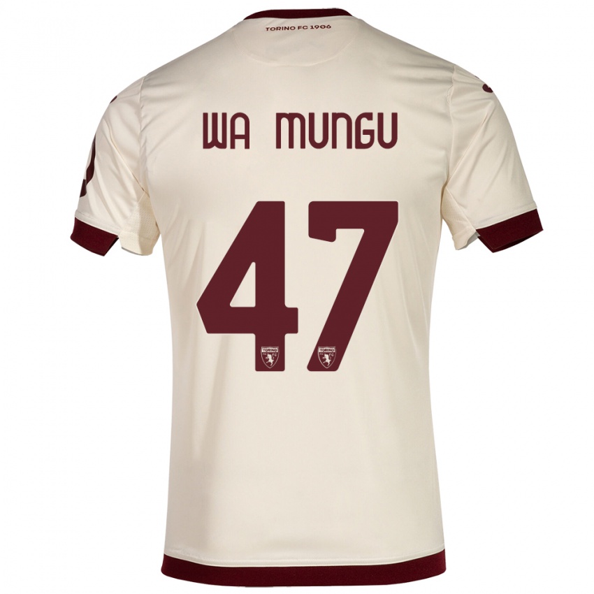 Niño Camiseta Vimoj Muntu Wa Mungu #47 Champán 2ª Equipación 2023/24 La Camisa Perú